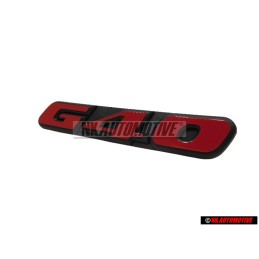 VW Originale G40 Fronte Logo Emblema Scritta Rosso - 871853679D QN5