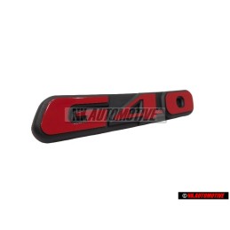 VW Originale G40 Fronte Logo Emblema Scritta Rosso - 871853679D QN5