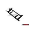 VW Originale BLUE MOTION Supporto per scritta Nero - 5K0853957A 9B9
