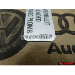 VW Originale Targhetta Identificativa S.Za Piombo Unlead.Sansplomb - 037010057R