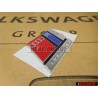 Audi Originale RS2 Posteriore Logo Emblema Scritta Cromo Rosso - 8A0853735A 2ZZ