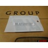 Audi Originale RS2 Posteriore Logo Emblema Scritta Cromo Rosso - 8A0853735A 2ZZ