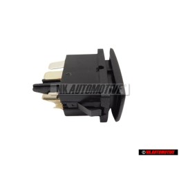 VW Originale Interruttore Per Alzacristallo Elettrico Nero - 191959855 01C
