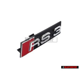 Audi Originale RS3 Fronte Logo Emblema Scritta - 8P0853736C 2ZZ
