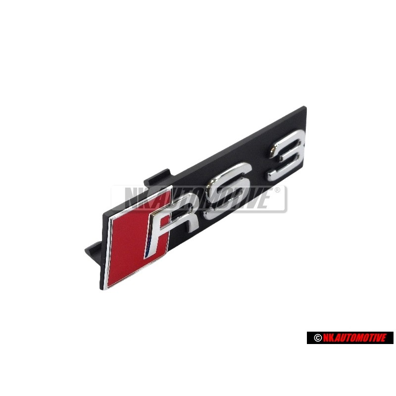 Audi Originale RS3 Fronte Logo Emblema Scritta - 8P0853736C 2ZZ