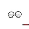 2x VW Originale Anello Di Sicurezza - N 0124151