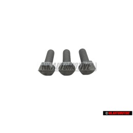 3x VW Originale Vite A Testa Esagonale - N 01021612