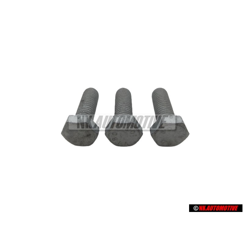 3x VW Originale Vite A Testa Esagonale - N 01024222