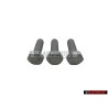 3x VW Originale Vite A Testa Esagonale - N 01024222