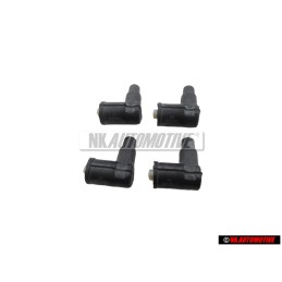 4x VW Originale Attacco Antidisturbo Per Cavi Accensione - 036035281