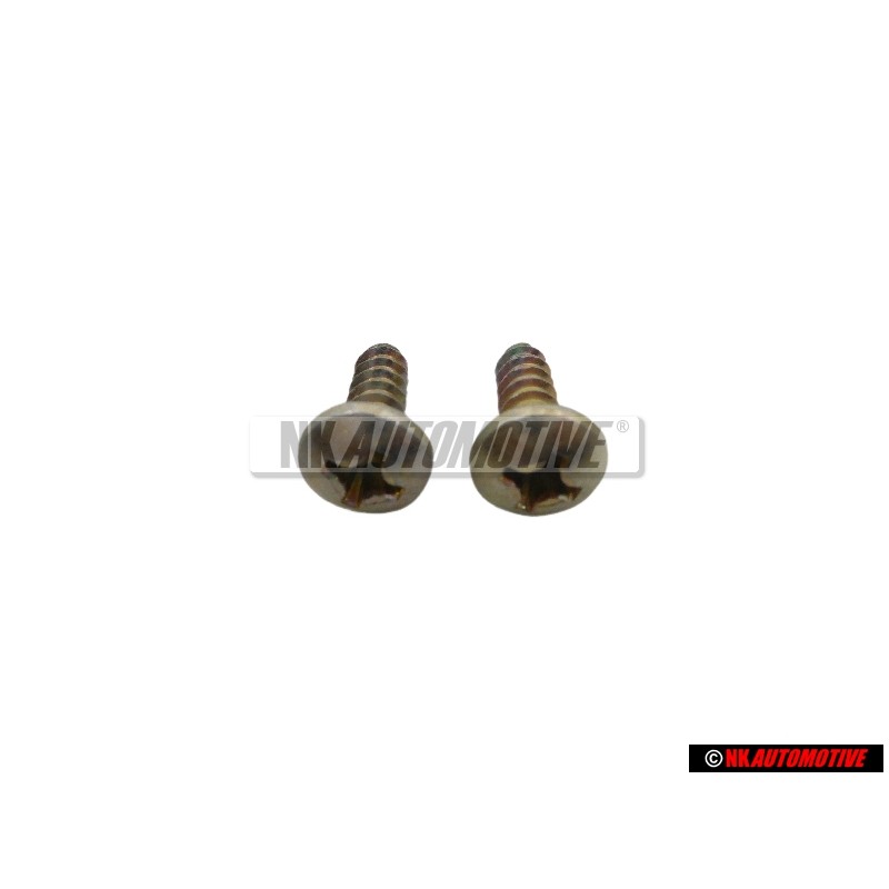 2x VW Originale Vite Lenticolare Lamiera - N 0139791