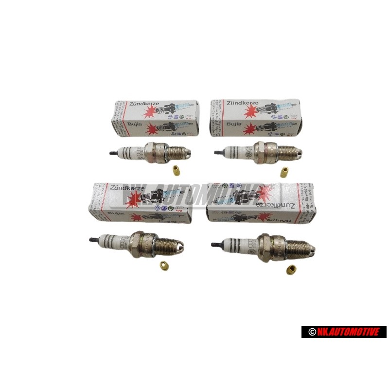 4x VW Originale Candela Accensione 'Longlife' - 101000040AE