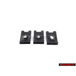 3x VW Originale dado a scatto - N 0154457