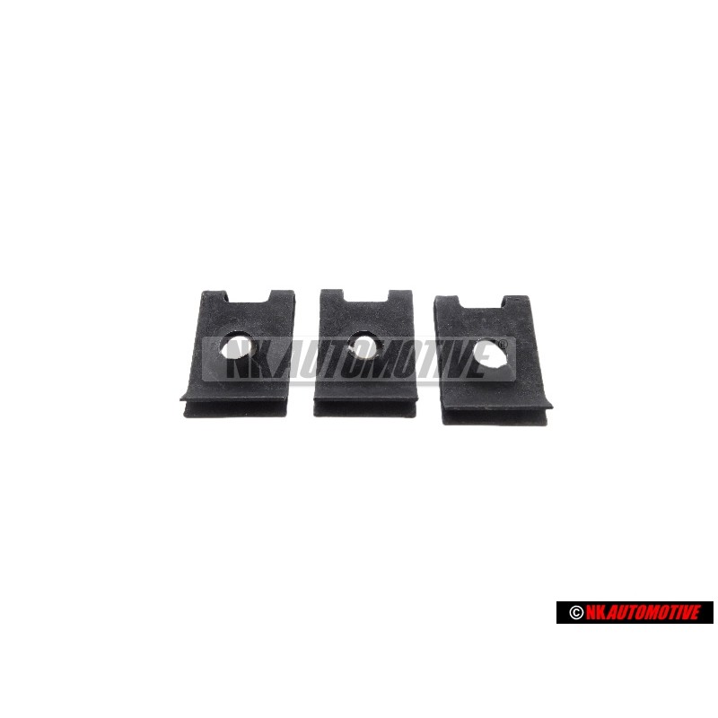 3x VW Originale dado a scatto - N 0154457