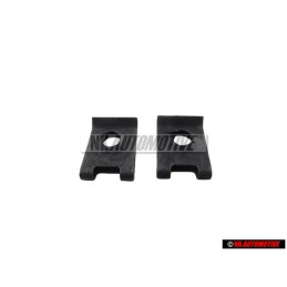 2x VW Originale dado a scatto - N 0154457