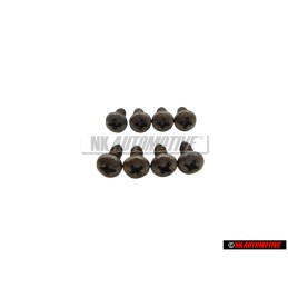 8x VW Originale Vite Lenticolare Lamiera - N 0139605