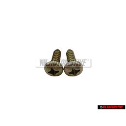 2x VW Originale Vite Lenticolare Lamiera - N 0139741