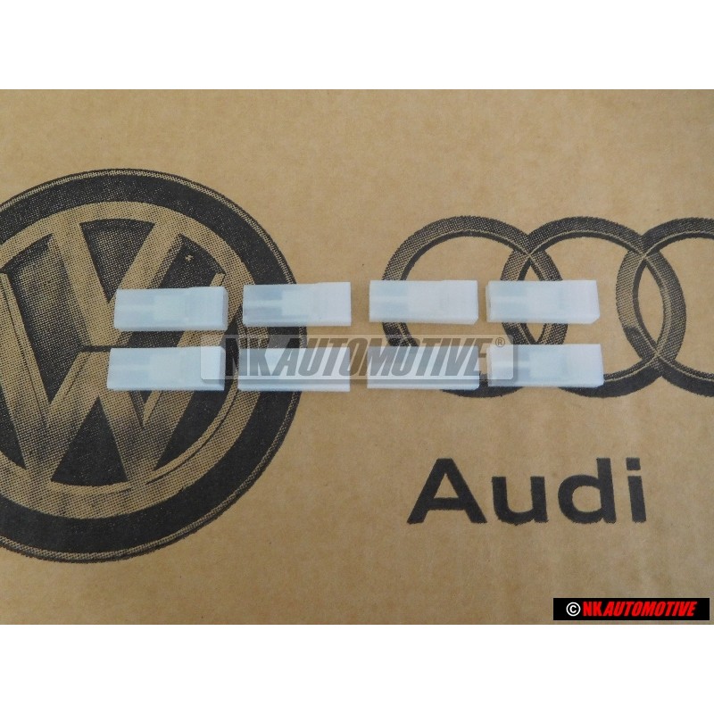 8x VW Originale Scatola Contatti Piatti - 111971921B