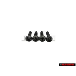 4x VW Originale Vite Lenticolare Lamiera - N 0139537