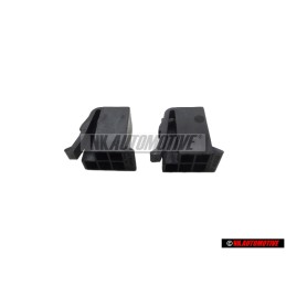 2x VW Originale Scatola Contatti Piatti - 357959869