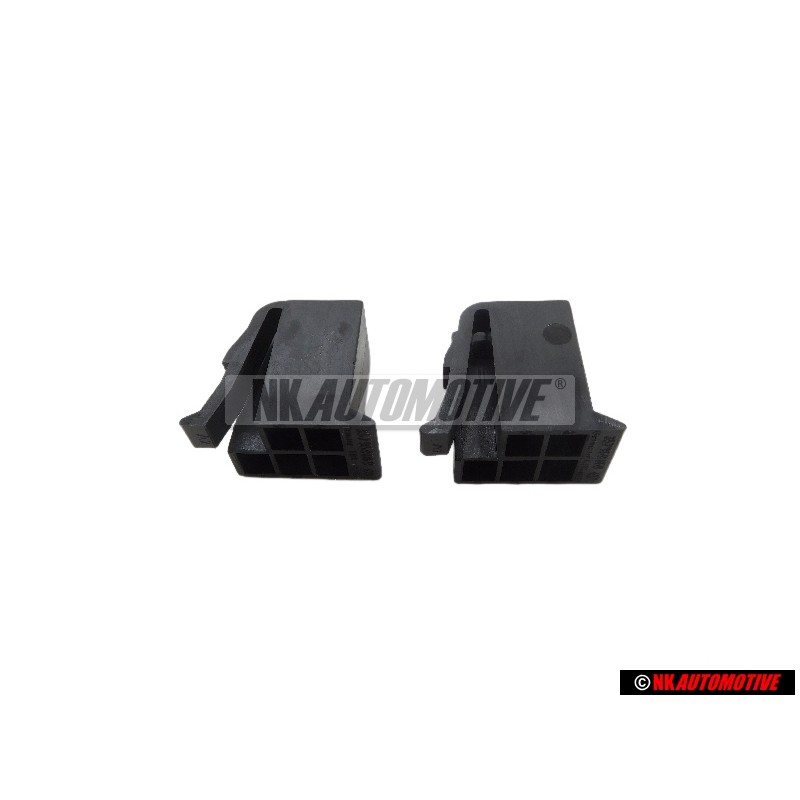 2x VW Originale Scatola Contatti Piatti - 357959869