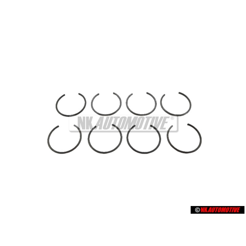 8x VW Originale Anello Elastico - N 0122771