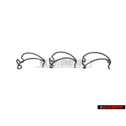 3x VW Originale Fermaglio Elastico - 069109150