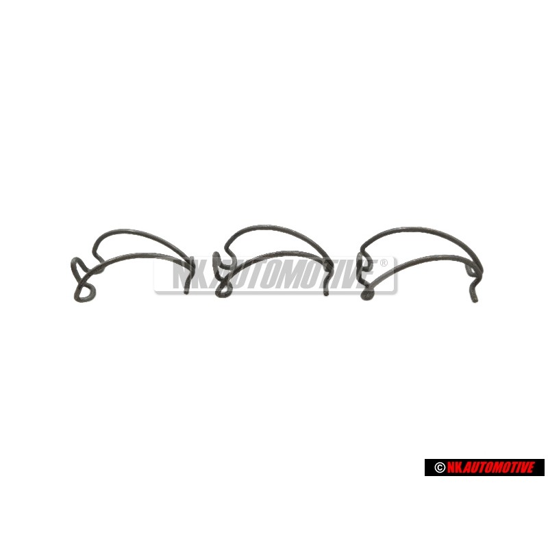 3x VW Originale Fermaglio Elastico - 069109150