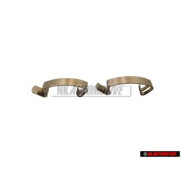 2x VW Originale Staffa Chiusura - 052129614C