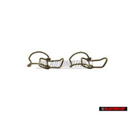 2x VW Originale Staffa Chiusura - 341129614