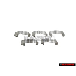 5x VW Originale Staffa Chiusura - 078129797