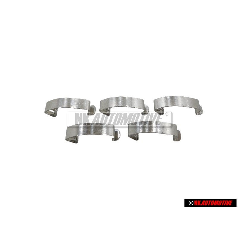 5x VW Originale Staffa Chiusura - 078129797