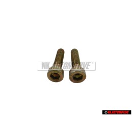 2x VW Originale Vite Cilindrica Con Testa Esagonale Interna - N 0147821