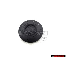 VW Originale Copriruota Nero Satinato - 7H0601151C 9B9