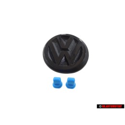 SET Per VW Golf Cabrio Fregio Baule Nero 50mm