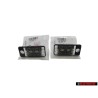 SET Per VW Audi Luci Targa LED Sinistra & Destra