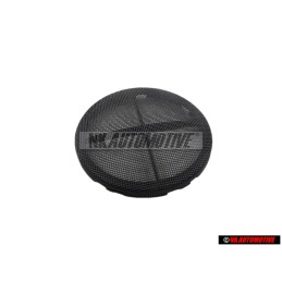 VW Originale Maschera Altoparlante Nero - 535867145C 4FB