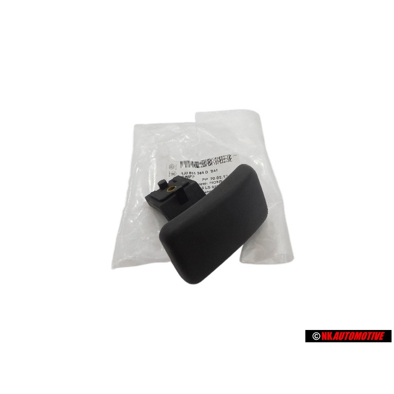 VW Originale Maniglia Regol. Longit. Sedile Nero Satinato - 1J0881254D B41