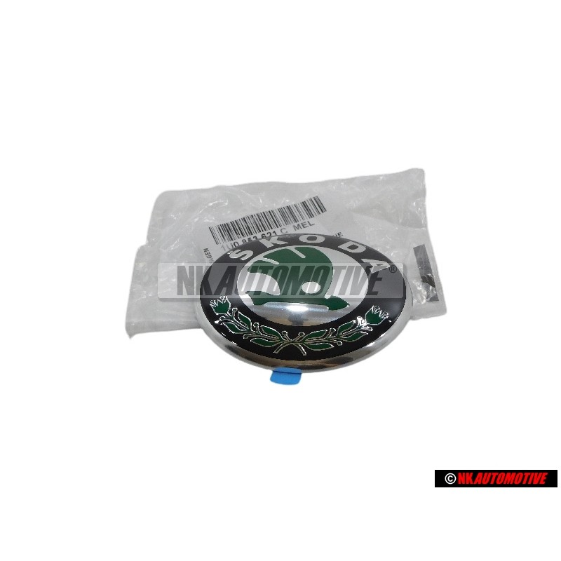 Skoda Originale Fronte Logo Emblema Simbolo - 1U0853621C MEL