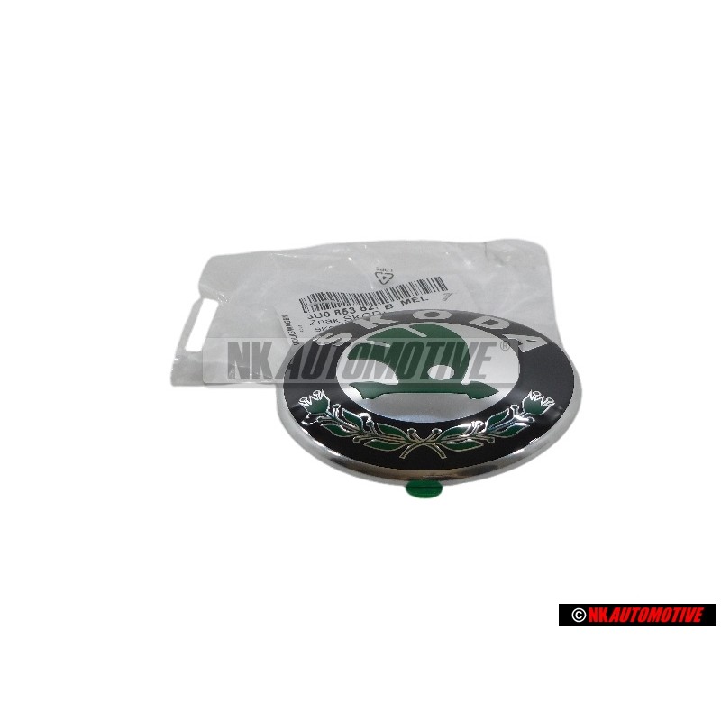 Skoda Originale Fronte Logo Emblema Simbolo - 3U0853621B MEL