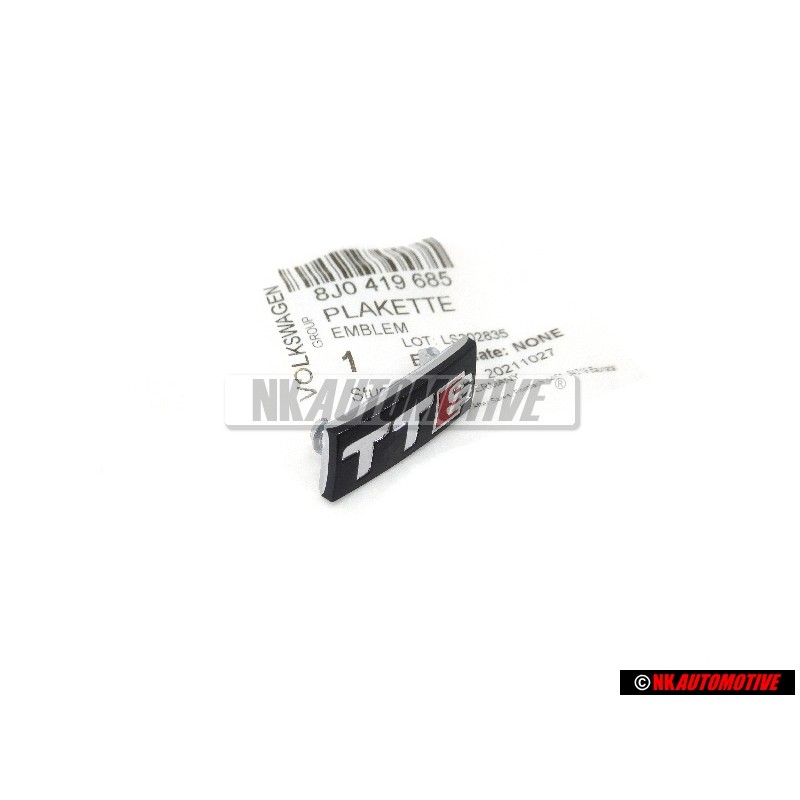 Audi Originale TTS Volante Placca Logo Emblema Simbolo - 8J0419685
