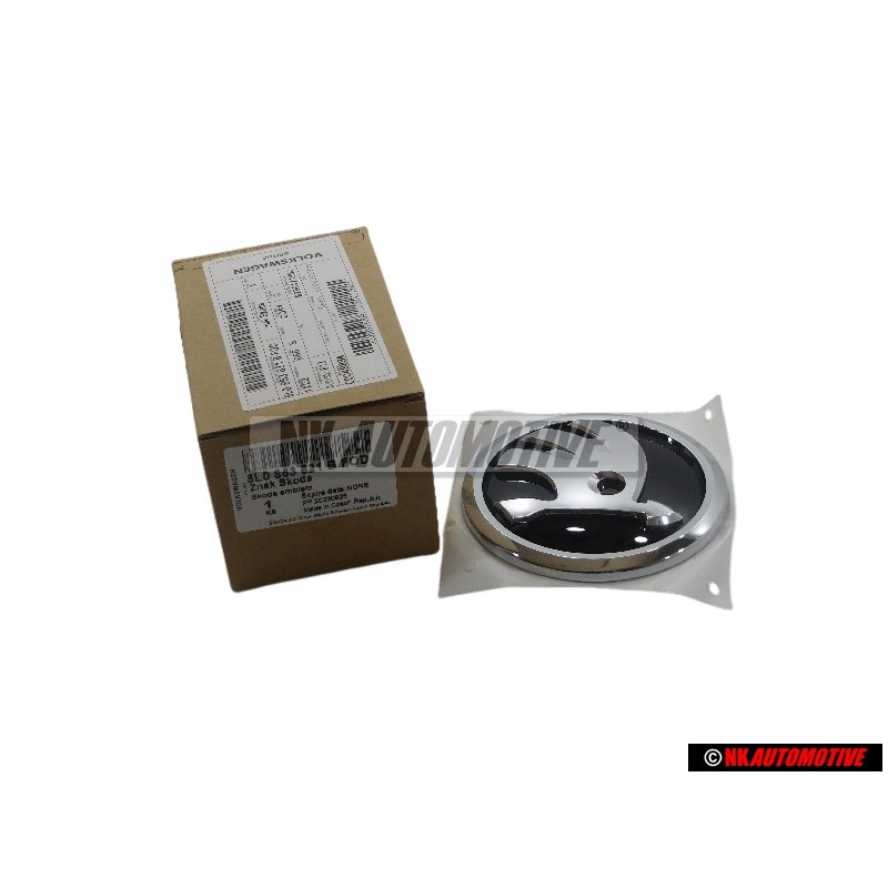Skoda Originale Posteriore Logo Emblema Simbolo - 5L0853621B FOD