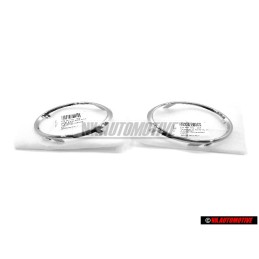 Audi Originale Cornice Fendinebbia Cromata Sinistra e Destra - A5 (8T)