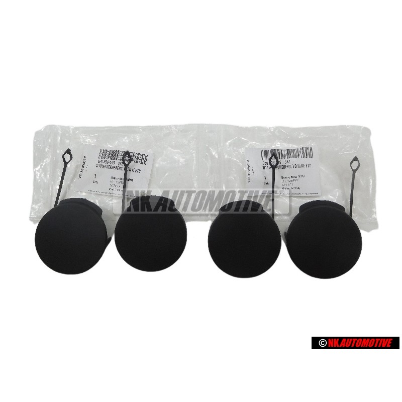 Audi A2 Originale SET Cappuccio Di Copertura Sinistra e Destra Nero