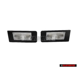 Audi Original SET Luci Targa Destra & Sinistra - TT MK1 (8N)