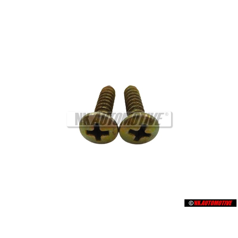 2x VW Originale Vite Lamiera Lent. 