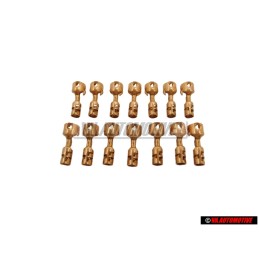 14x VW Originale Spina Per Cavi Accensione - 030905423A