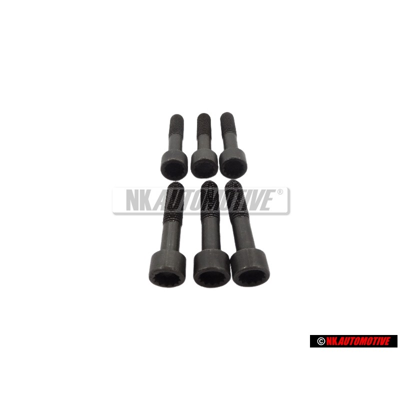 6x VW Originale Vite Cilindrica Con Testa Poligonale Interna - N 90668201