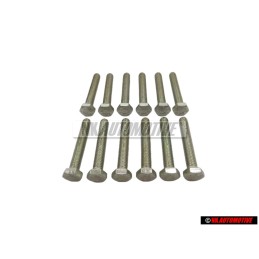 12x VW Originale Vite A Testa Esagonale - N 0402622