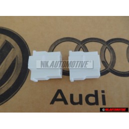 2x VW Originale Scatola Contatti Piatti - 161941165